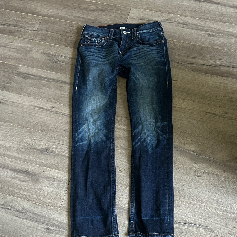 Dark Blue Denim Jeans